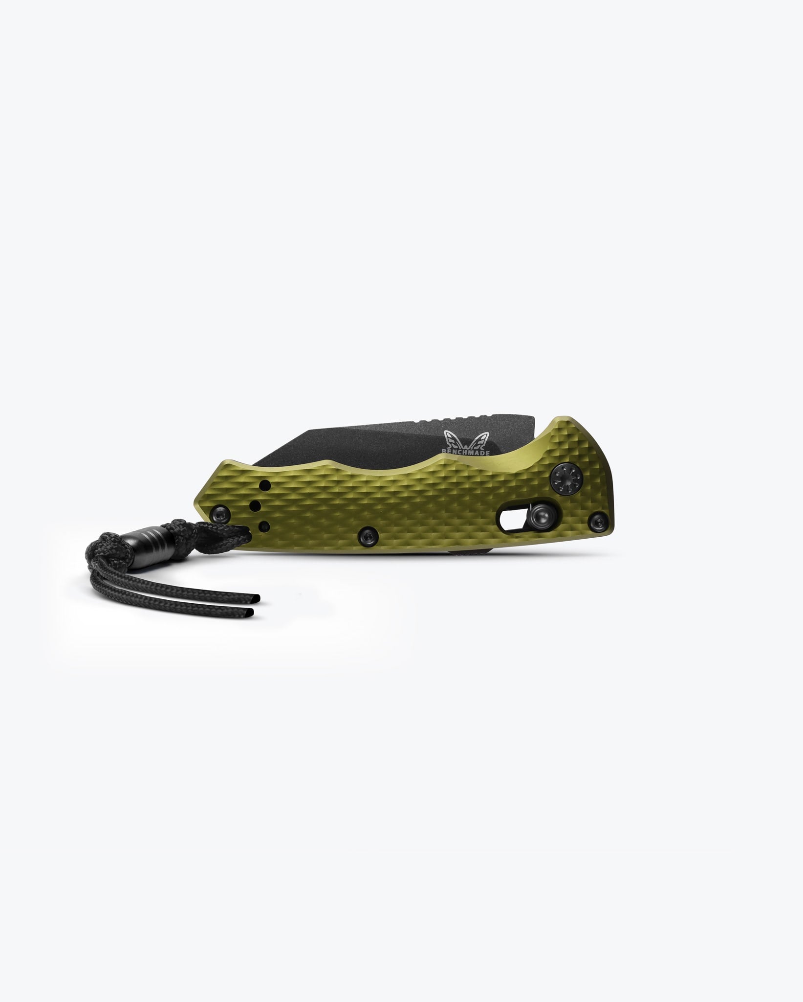 Auto Immunity™ Wharncliffe Pocket Knife - Woodland Green Aluminum Handle - EDC, Camping, Hiking & Outdoor Survival Tool