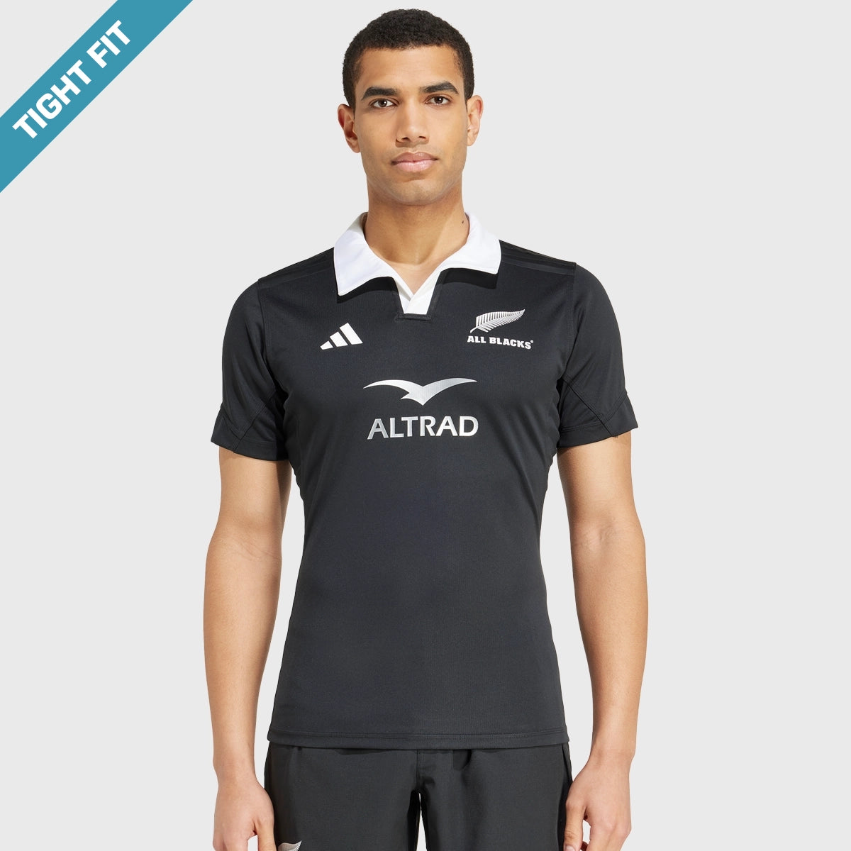 Adidas All Blacks Home Performance Rugby Jersey 2024/25 - Official Licensed Jersey for Rugby Fans - Perfect for Games, Training & Fan Support