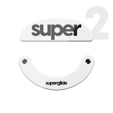 Pulsar Superglide 2 Glass Mouse Feet - Ultra Smooth Gliding Gaming Mouse Skates for Logitech, Razer, SteelSeries - Perfect for FPS, MOBA & Esports Gaming