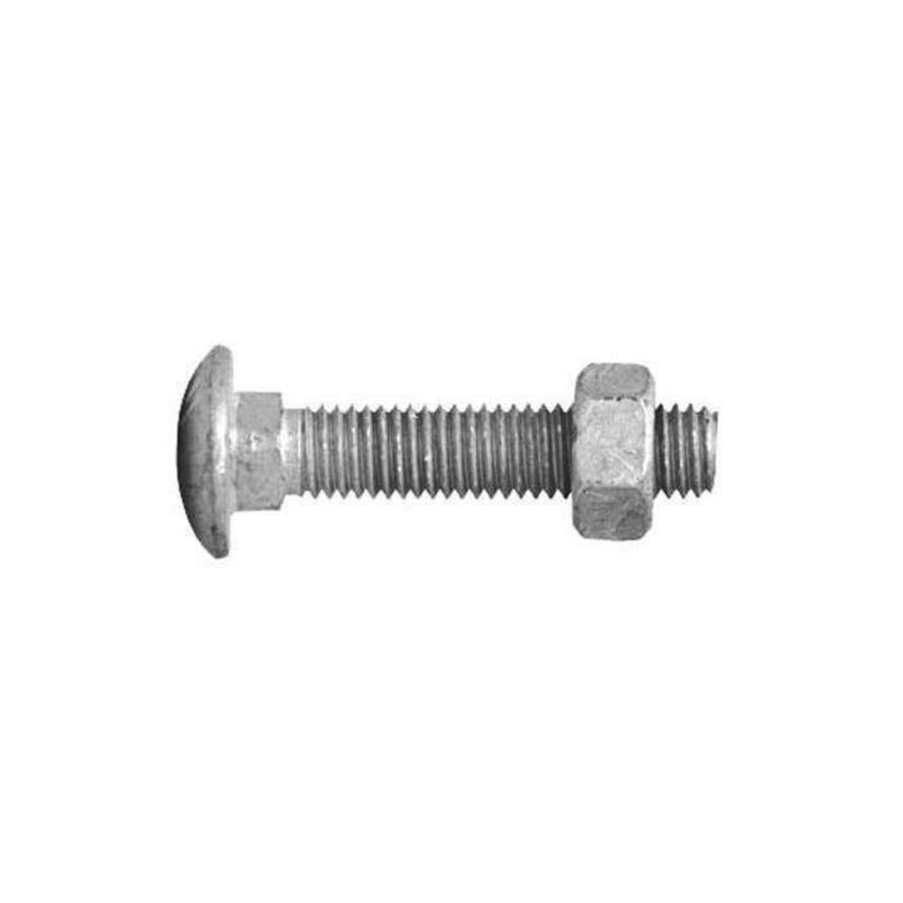 Galvanized M10 x 100mm Bolt and Nut Set - Heavy Duty Fasteners for Construction, Automotive & DIY Projects