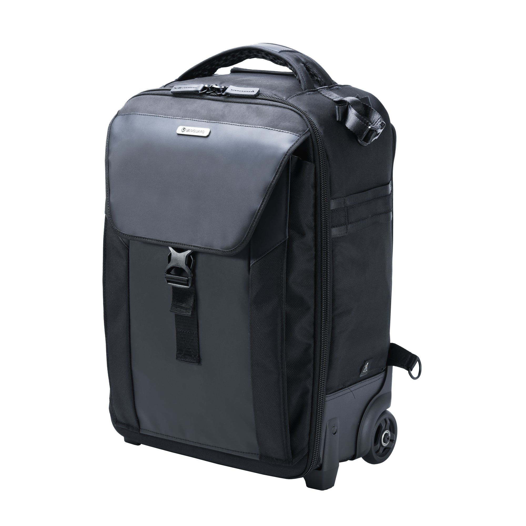 VEO SELECT 59T BK Black Rolling Luggage - Lightweight Expandable Carry-On Suitcase with 360° Spinner Wheels for Business Travel & Vacation
