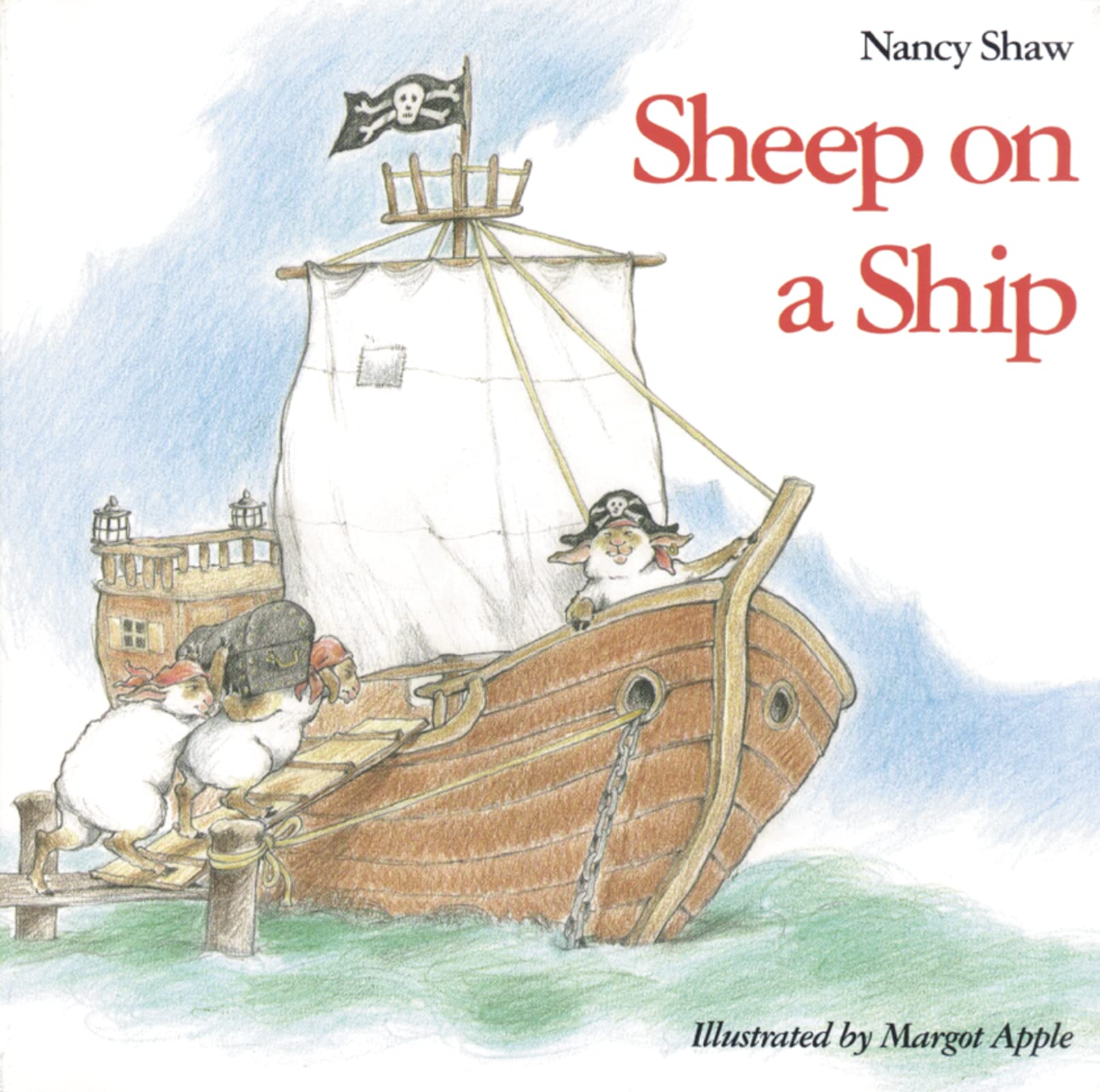 Sheep on a Ship - Children's Picture Book by Sandpiper Houghton Mifflin | Fun Animal Adventure Story for Kids | Perfect for Bedtime Reading & Classroom Storytime