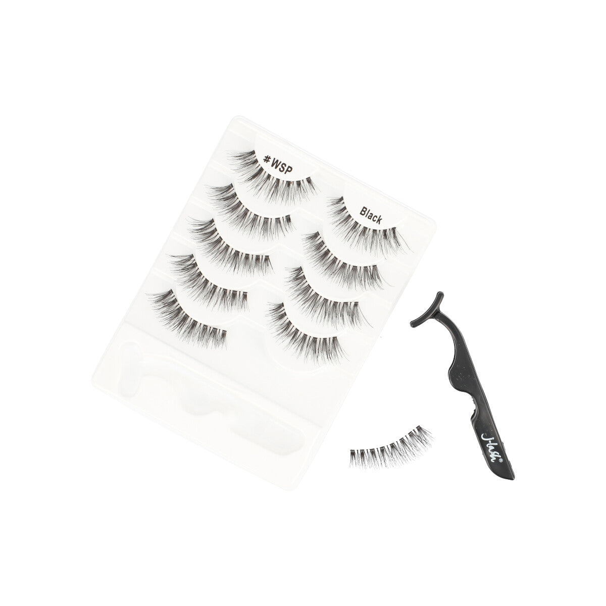 J WSP Multipack False Eyelashes with Applicator – Natural & Dramatic Styles for Everyday Wear, Parties & Special Occasions