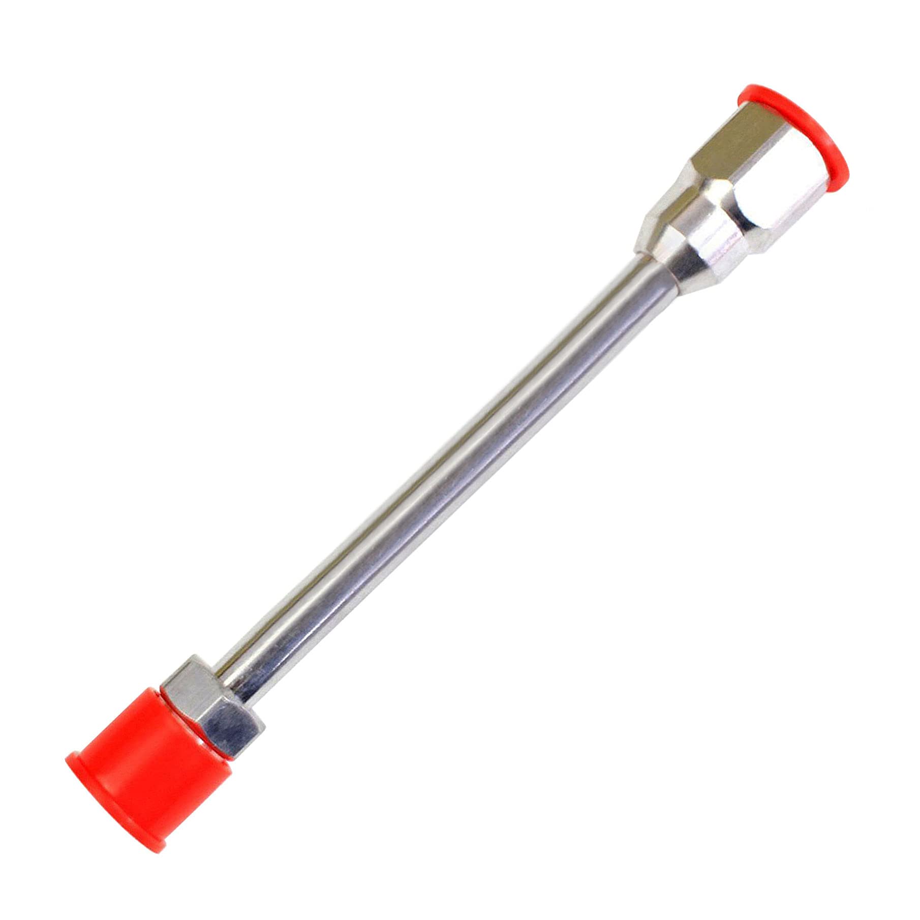 **Airless Paint Sprayer Tip Extension Pole (7.9 Inch) - Red Guard Compatible Spray Gun for Walls, Ceilings & DIY Projects**