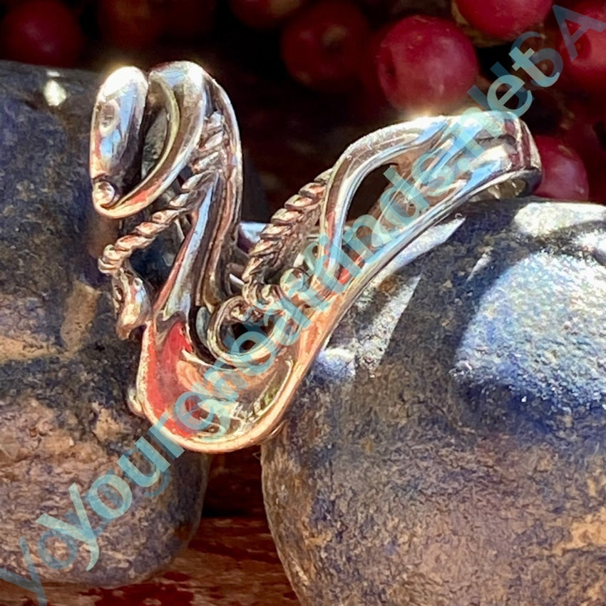 Sterling Silver Wave Ring by Carolyn Pollack - Size 7 | Boho Chic Jewelry for Women | Perfect for Beach Weddings, Date Nights & Everyday Wear
