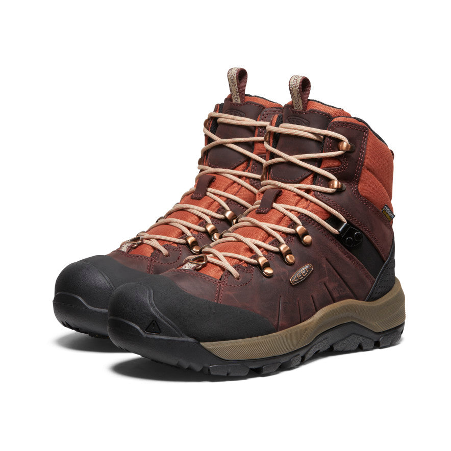 Women's Revel IV Polar Waterproof Winter Boots - Insulated Snow Boots for Hiking & Outdoor Activities | Andorra/Safari | Perfect for Snowy Weather, Ice Fishing & Cold Climate Adventures