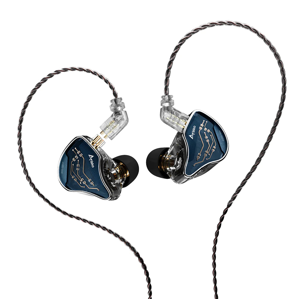 IKKO Lumina OH300 High-Fidelity Dynamic In-Ear Monitors - Premium Sound for Audiophiles, Musicians & Gamers - Perfect for Studio Recording, Live Performances & Gaming
