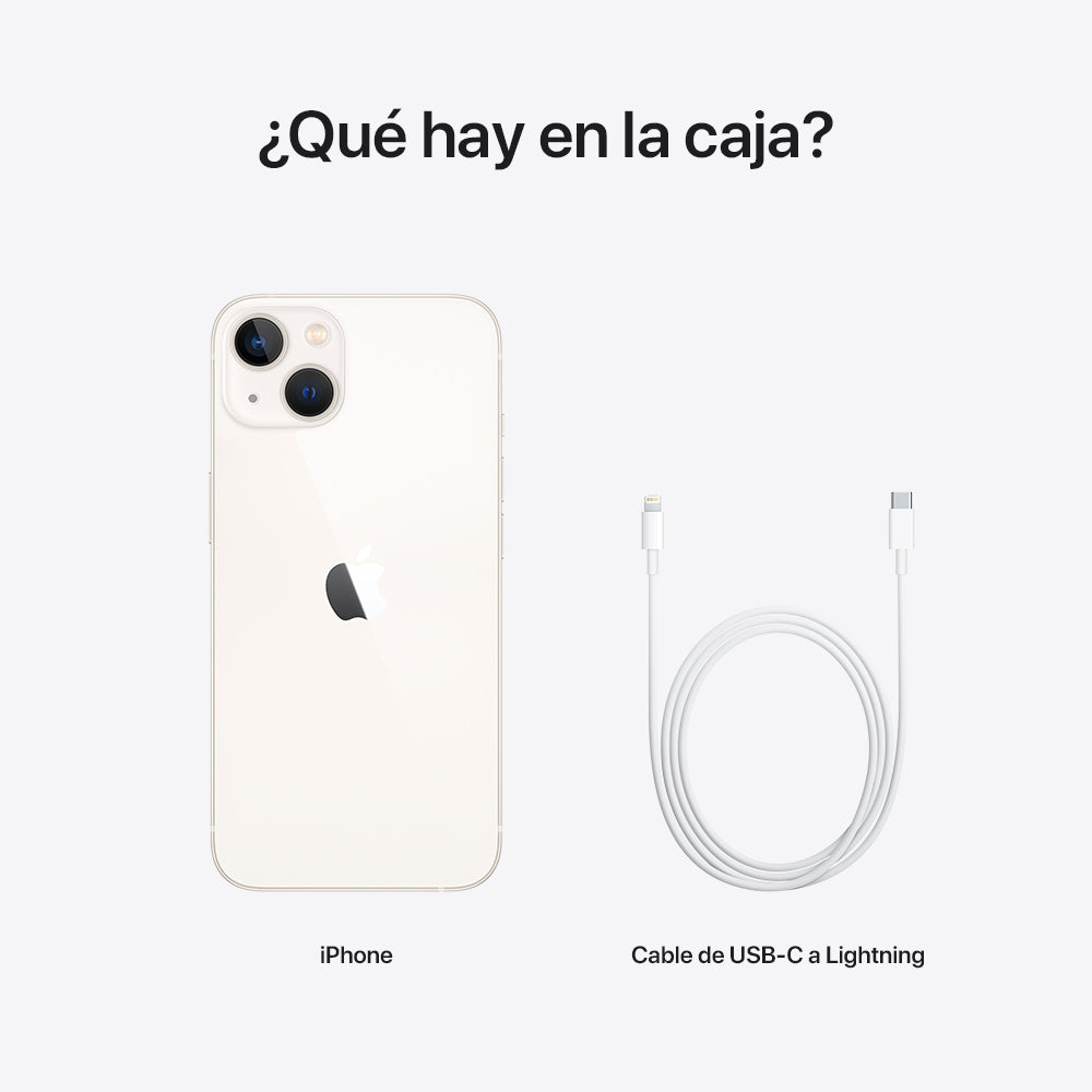 Apple iPhone 13 256GB Smartphone - Starlight White Color | Latest iOS, Super Retina XDR Display, Dual Camera System | Perfect for Business, Travel & Everyday Use