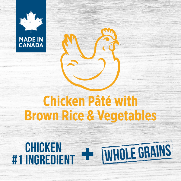 Nutrience Original Chicken Pate Canned Dog Food - Grain-Free Wet Food for Adult Dogs | Perfect for Picky Eaters & Mealtime Enrichment
