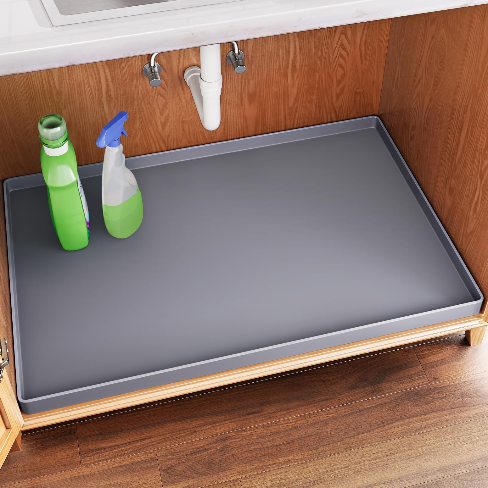 FLATO Waterproof Under Sink Mat 34