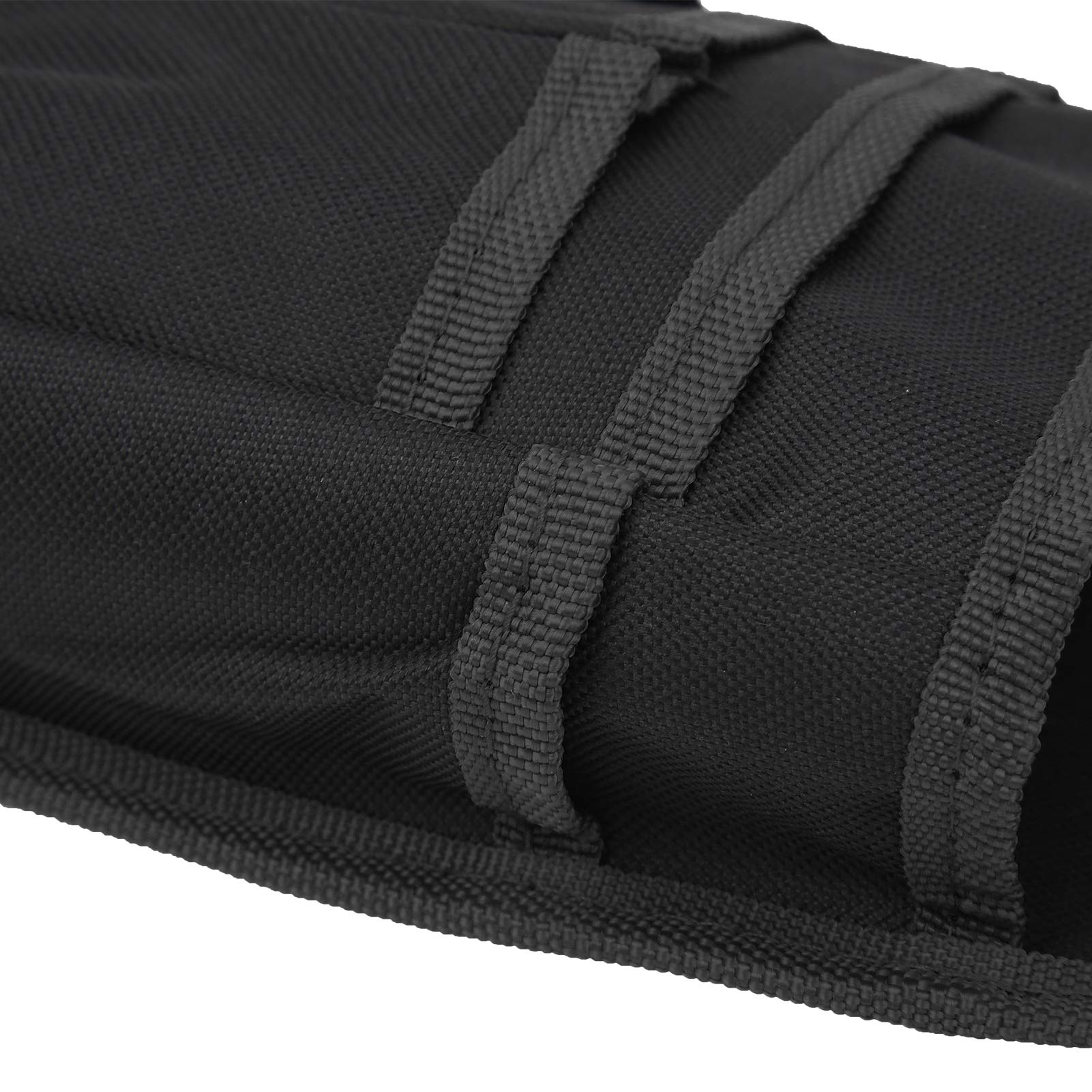 Cyrank Electrician Tool Waist Pouch - Durable Multi-Pocket Tool Belt for Electricians, Handymen & DIY Projects | Compact Hardware Tool Organizer with Black Edge Trim | Perfect for Construction, Home Repairs & Outdoor Work