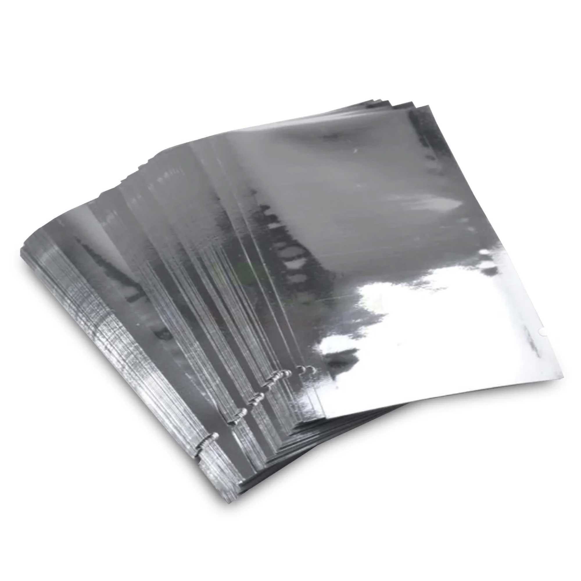 100 Pack Mylar Vacuum Sealer Bags 7x10cm - Stand Up Insulated Food Storage Pouches for Sous Vide, Meal Prep, Coffee, Tea & Long Term Food Preservation