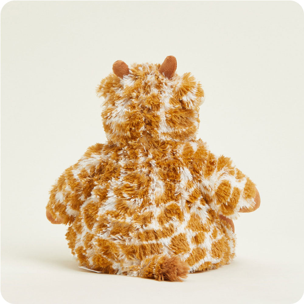Weighted Heated Giraffe Stuffed Animal - Warmies Plush Toy for Kids & Adults | Soothing Heat Therapy for Stress Relief, Anxiety & Sleep Aid | Perfect for Cuddling, Relaxation & Comfort