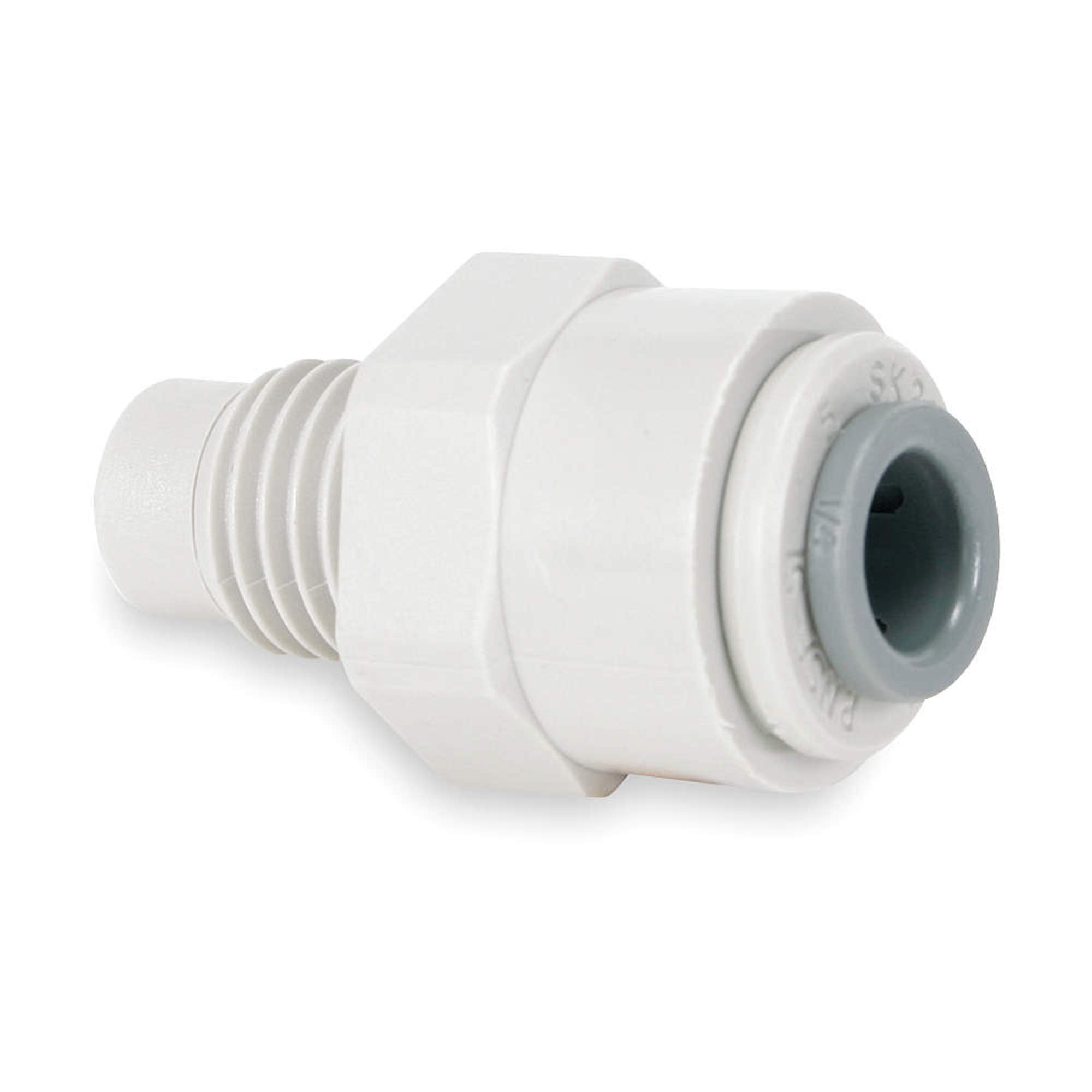 John Guest PI0112F6S-PK10 Acetal Copolymer Male Adapter - 3/8