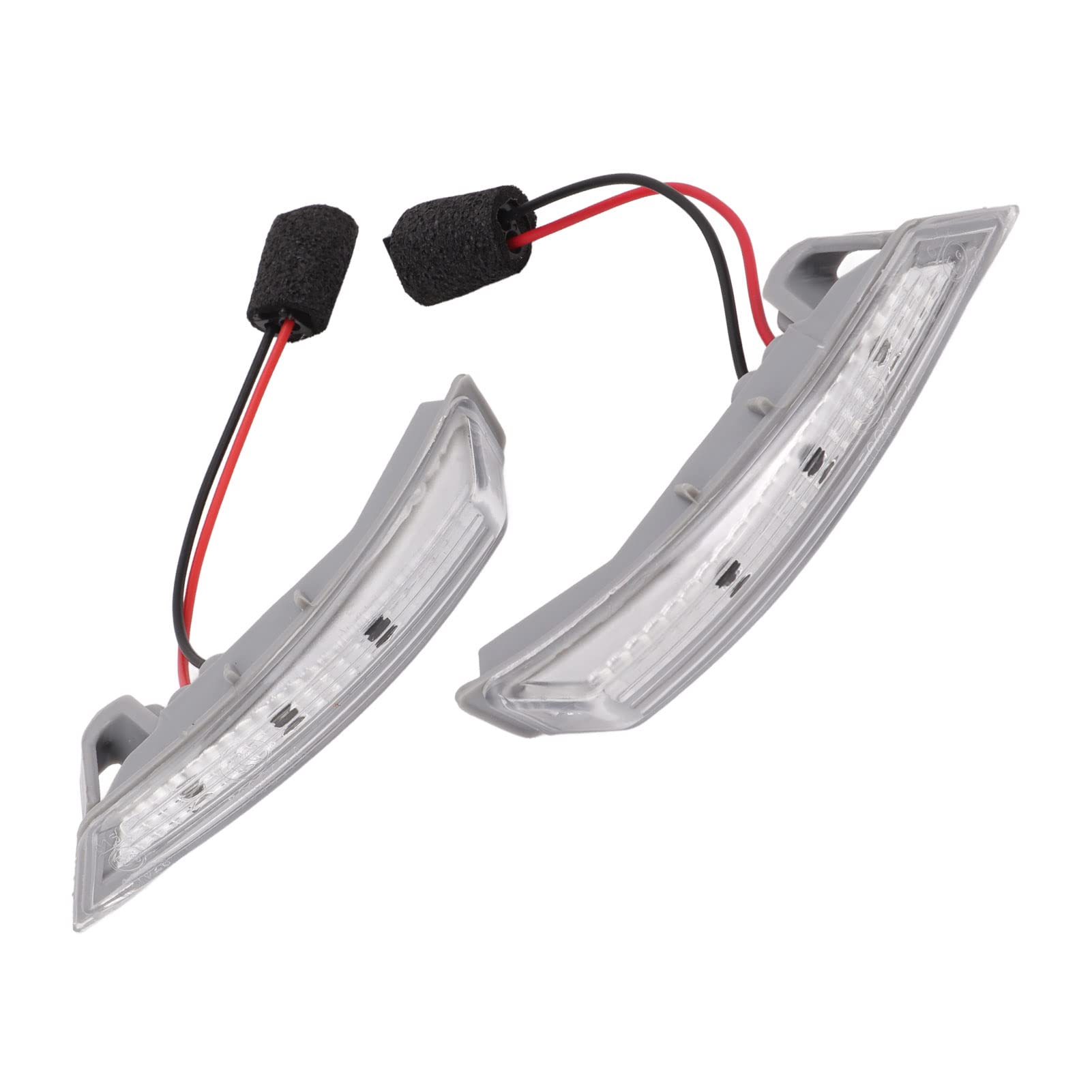 Universal Side Mirror Turn Signal Lights - 2pcs Left & Right Replacement for 2008-2016 Vehicles (Part# 68052079AB) - Durable LED Mirror Indicators for Safer Lane Changing & Night Driving