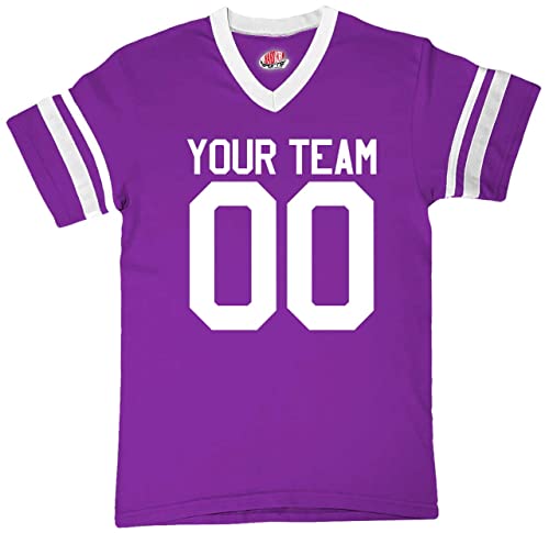 Purple and White