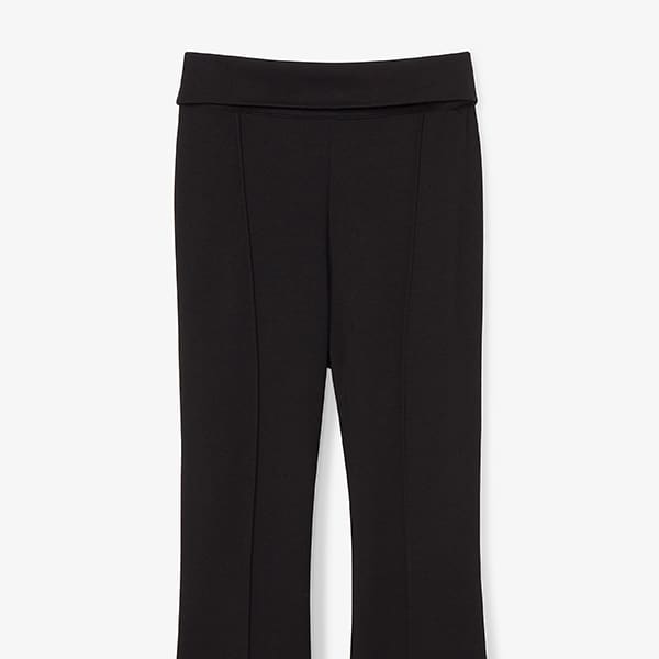 Shiloh Washable Ponte Pants for Women - Comfortable Stretch Work Pants in Black | Perfect for Office, Travel & Casual Wear