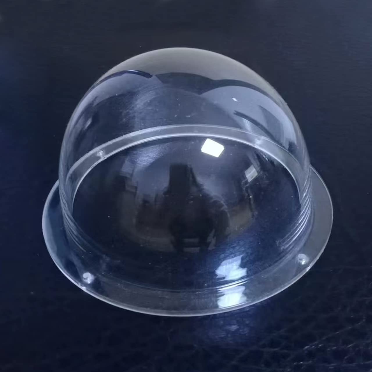 Clear 4Inch/100mm Acrylic CCTV Dome Cover - Indoor/Outdoor Security Camera Housing Replacement - Weatherproof Surveillance Dome for Home & Business Protection