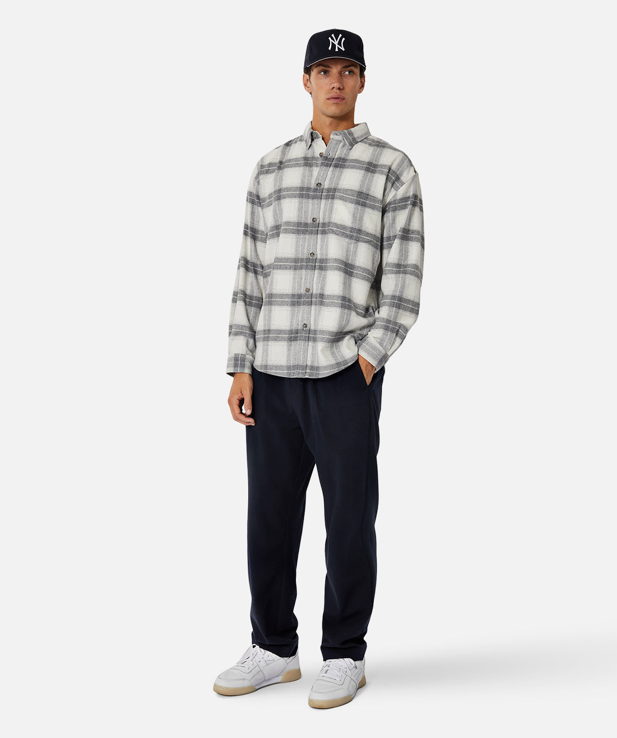 Premium Silverton LS Shirt - Soft Cotton Long Sleeve Button-Up in Cream Grey | Perfect for Casual Wear, Office Outfits & Outdoor Adventures