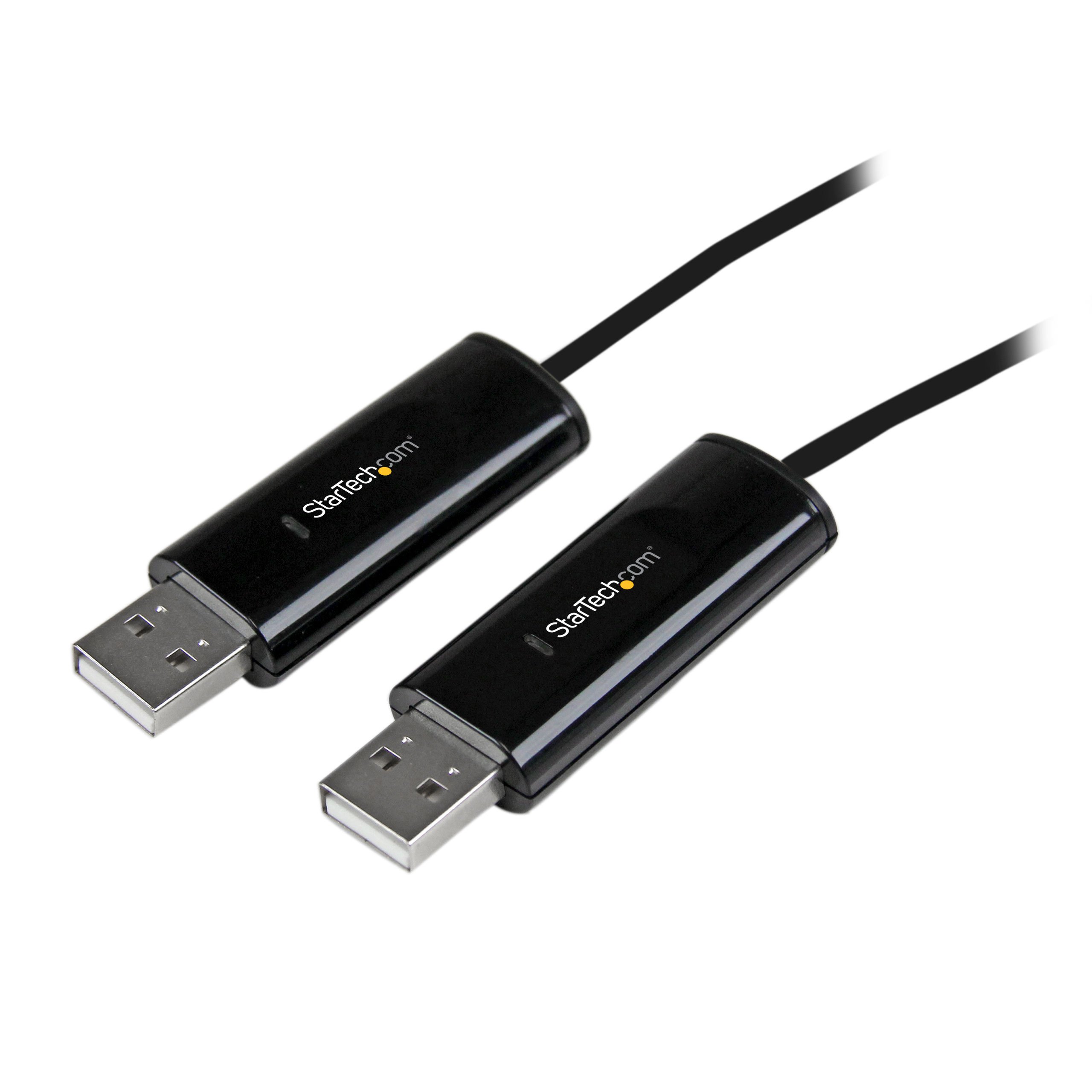 StarTech.com 2 Port USB KVM Switch with Keyboard & Mouse Sharing for PC & Mac - USB 2.0 File Transfer Cable - Dual Monitor KM Switch (SVKMS2) Black - Perfect for Home Office & Multi-Computer Workstations
