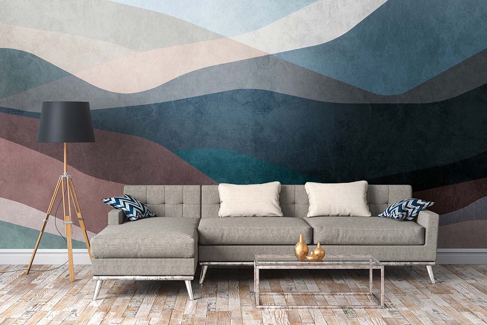 Mountain Vista Wall Art - Stunning Landscape Canvas Print for Home & Office Decor | Perfect for Living Room, Bedroom, or Office Wall