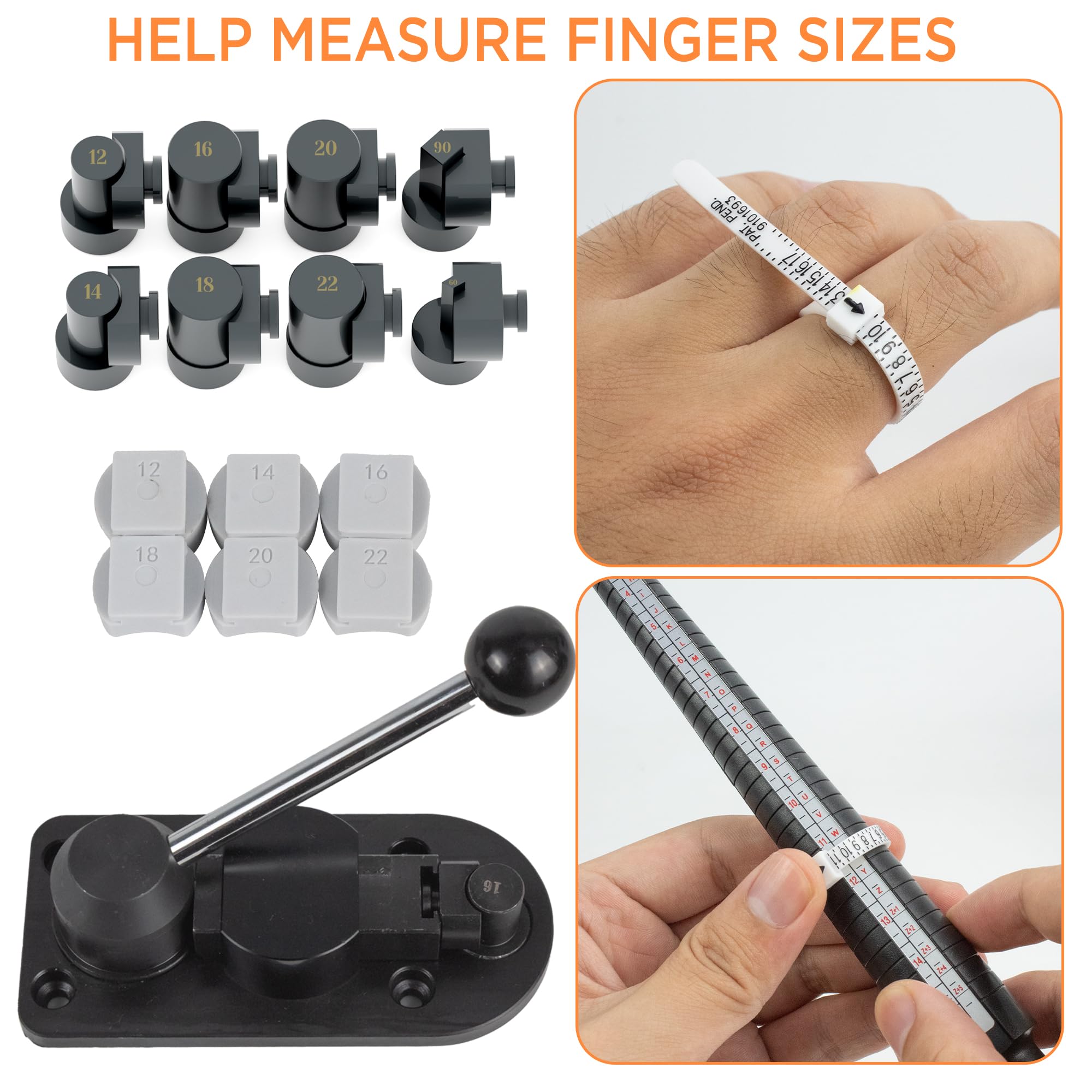 NEEDLENEST Professional 3-in-1 Ring Bender Tool Kit - Heavy Duty Spoon Ring Maker Machine with Jewelry Saw Bow for DIY Jewelry Making | Perfect for Crafting Unique Spoon Rings, Bracelets & Handmade Jewelry Accessories