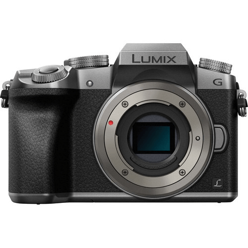 Panasonic Lumix DMC-G7 Mirrorless Digital Camera with 14-42mm Lens - 16MP Micro Four Thirds System, 4K Video, WiFi, Silver - Perfect for Vlogging, Travel Photography & Content Creation
