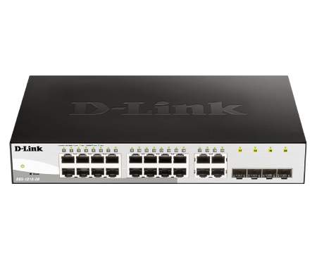 D-Link DGS-1210-20 20-Port Gigabit Smart Managed Switch - Network Switch for Office, Home & Small Business - High-Speed Ethernet Connectivity for Reliable Networking