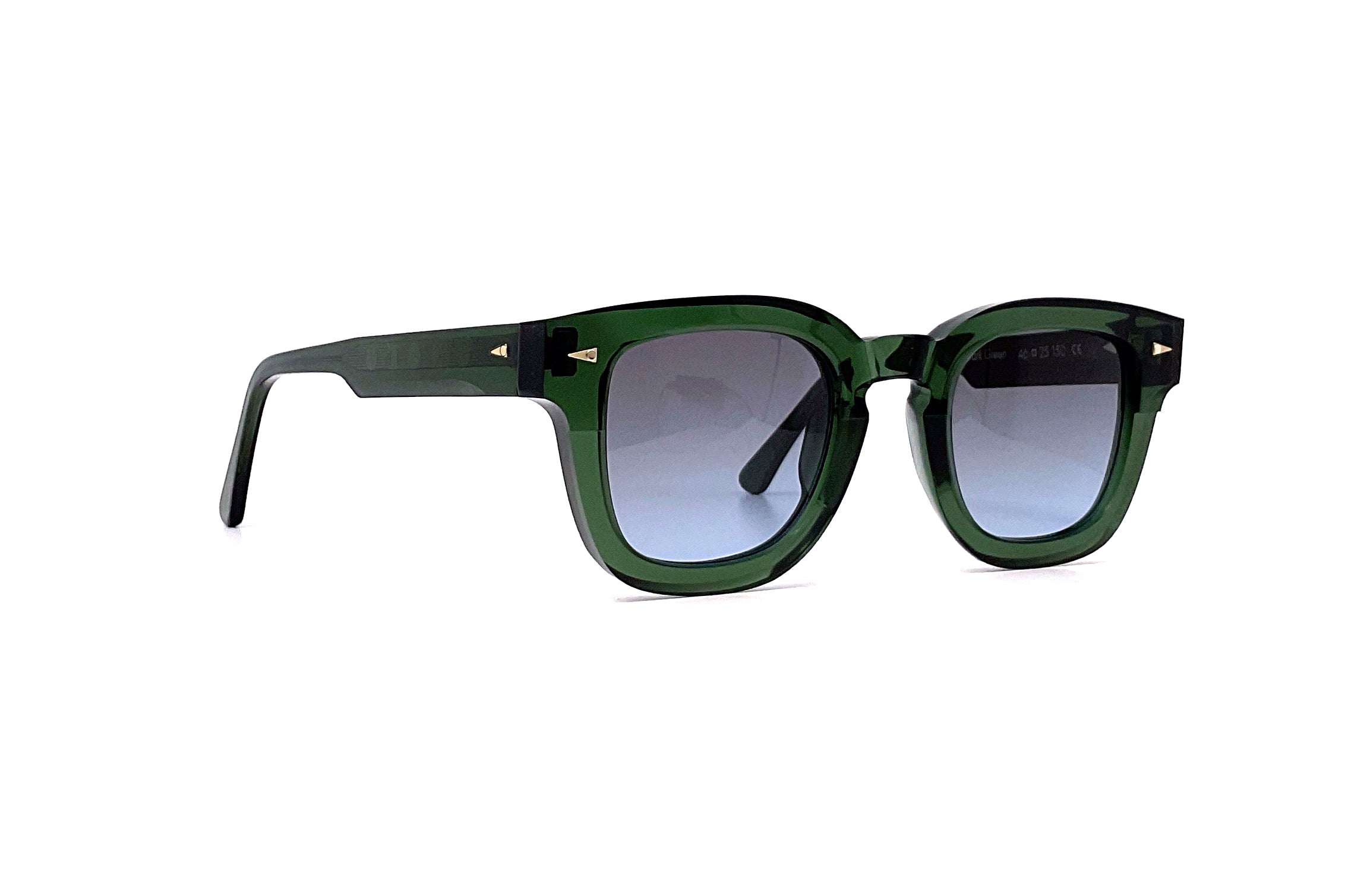 Ahlem Dragon Sunglasses - Dark Green & Blue Gradient Aviator Style for Men & Women - Perfect for Outdoor Activities, Beach, and Driving