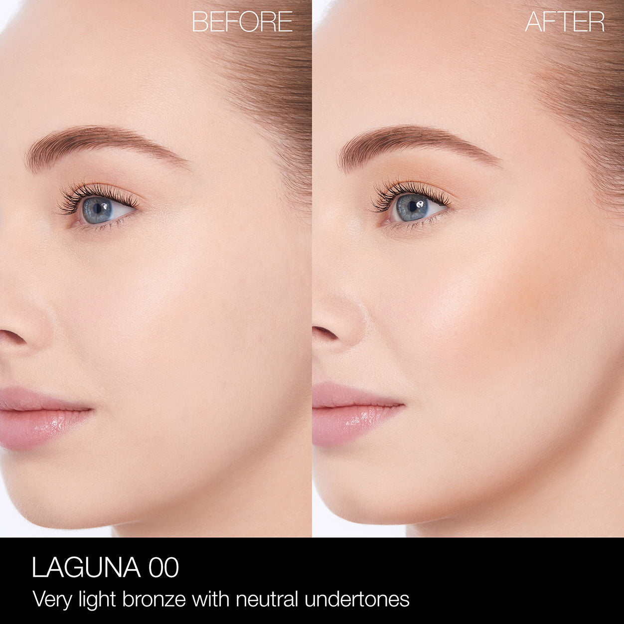 Laguna Bronzing Powder - Matte & Shimmer Finish for Sun-Kissed Glow | Perfect for Contouring & Highlighting | Ideal for Everyday Makeup & Special Occasions