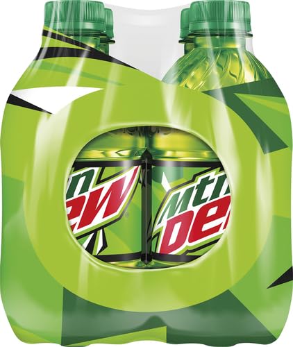 Mountain Dew Citrus Soda - 8 Pack of 12 Fl Oz Bottles (96 Oz Total) - Refreshing Soft Drink for Parties, Gaming & Outdoor Adventures