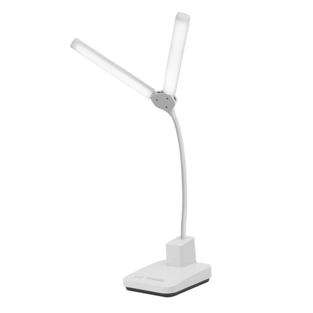 OSALADI Piano LED Desk Lamp - Adjustable Double LED Table Lamp with Foldable Design, Modern Eye-Caring Light for Home Office, Reading & Studio | Perfect for Night Work, Study and Creative Spaces