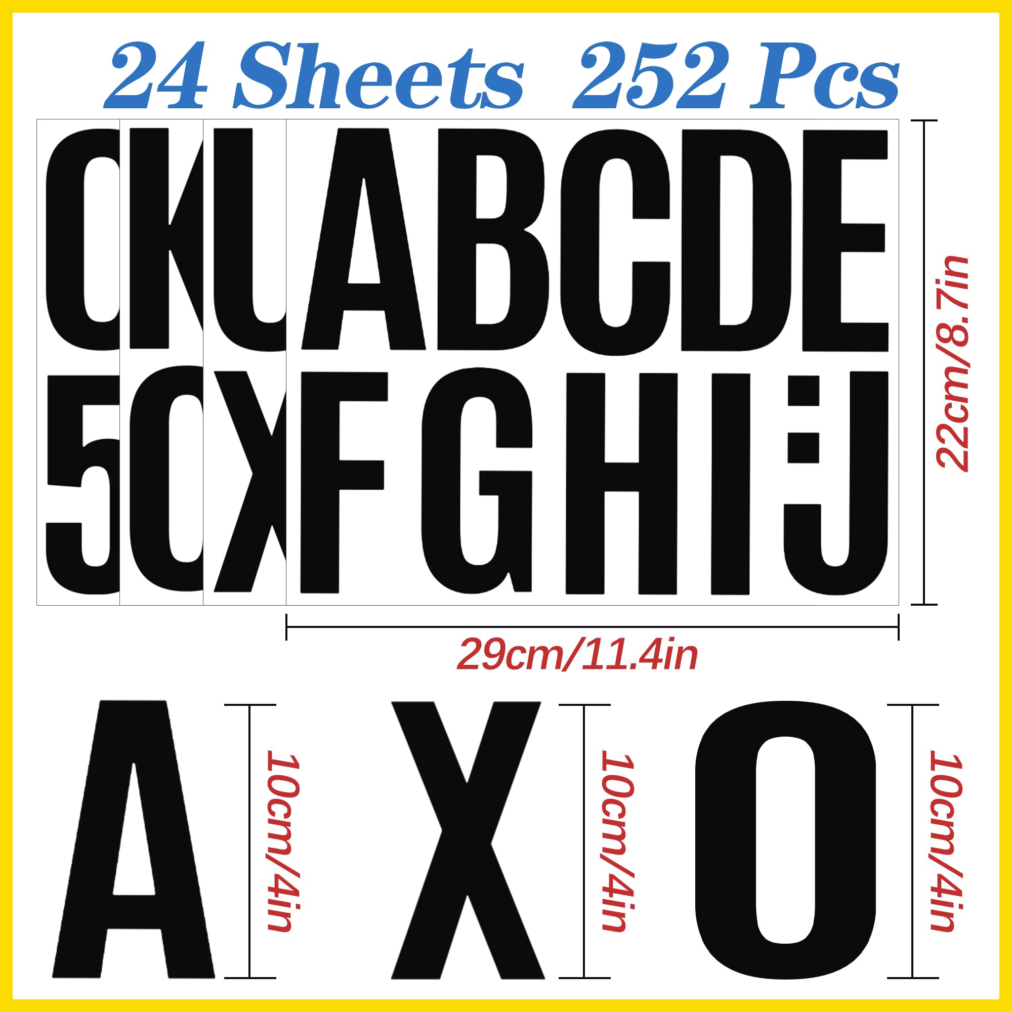 24 Sheets Large 4