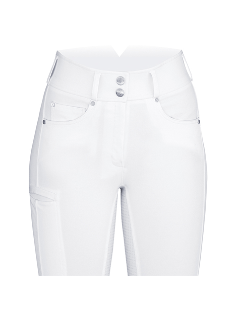 Equetech Ultimo High Waist Breeches for Women - Comfortable Riding Pants for Equestrian, Horseback Riding & Show Jumping - Perfect for Training & Competition
