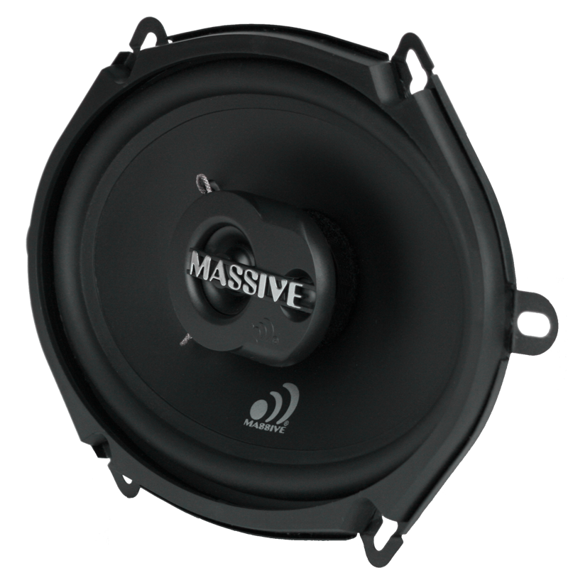 MX57V2 5x7 / 6x8 Inch 2-Way 50 Watts RMS Coaxial Car Speakers - Premium Sound for Cars, Trucks & SUVs - Perfect for Upgrading Factory Audio Systems