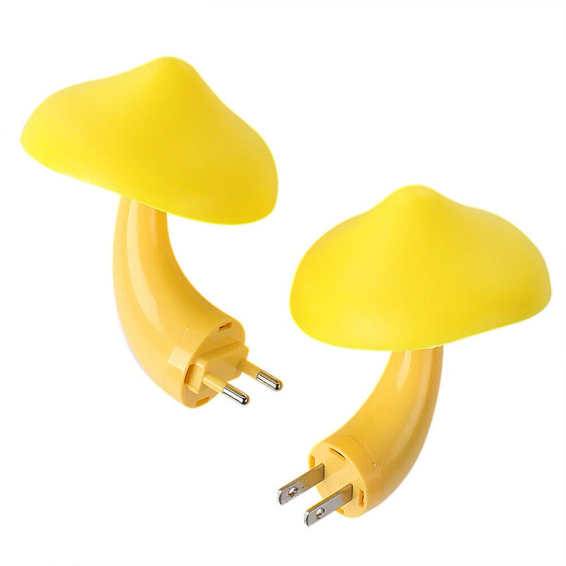 Magic Mushroom Night Light - LED Plug-in Nightlight for Kids & Adults - Perfect for Bedrooms, Nurseries, Hallways & Bathrooms