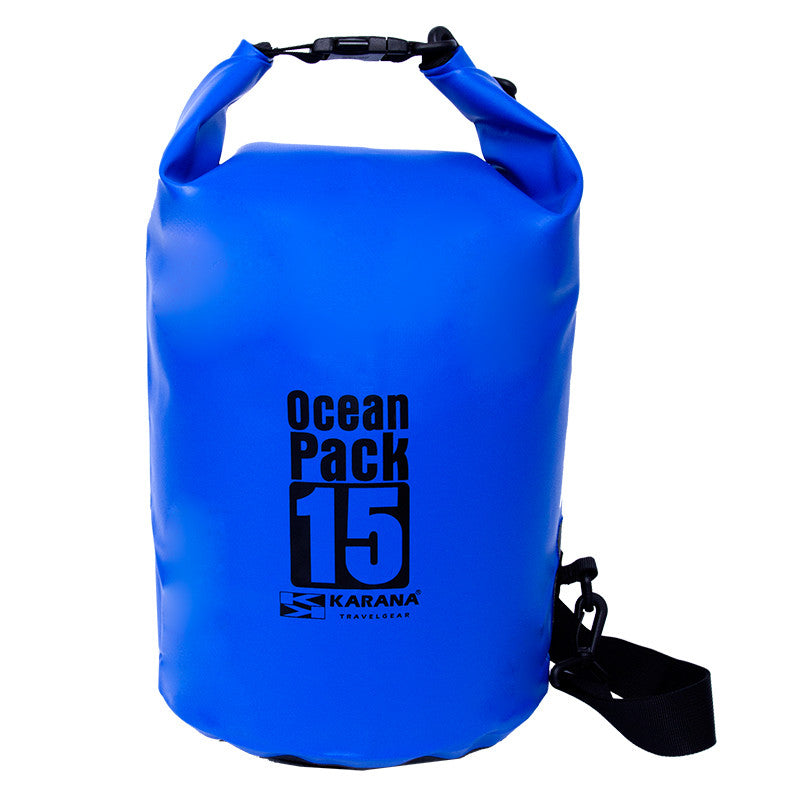 **Karana Ocean Pack 15L Waterproof Dry Tube Bag - Ideal for Kayaking, Boating, Swimming & Outdoor Adventures**
