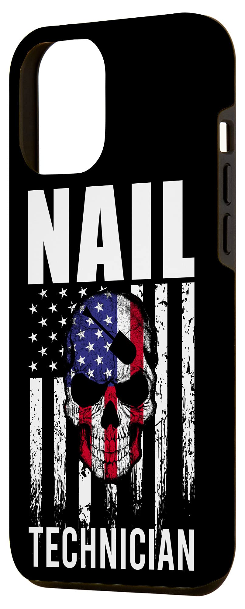 iPhone 12 Pro Max Case for Nail Technicians - Certified Nail Artist & Manicurist Phone Cover - Perfect for Salon Work, Nail Art Sessions & Professional Use
