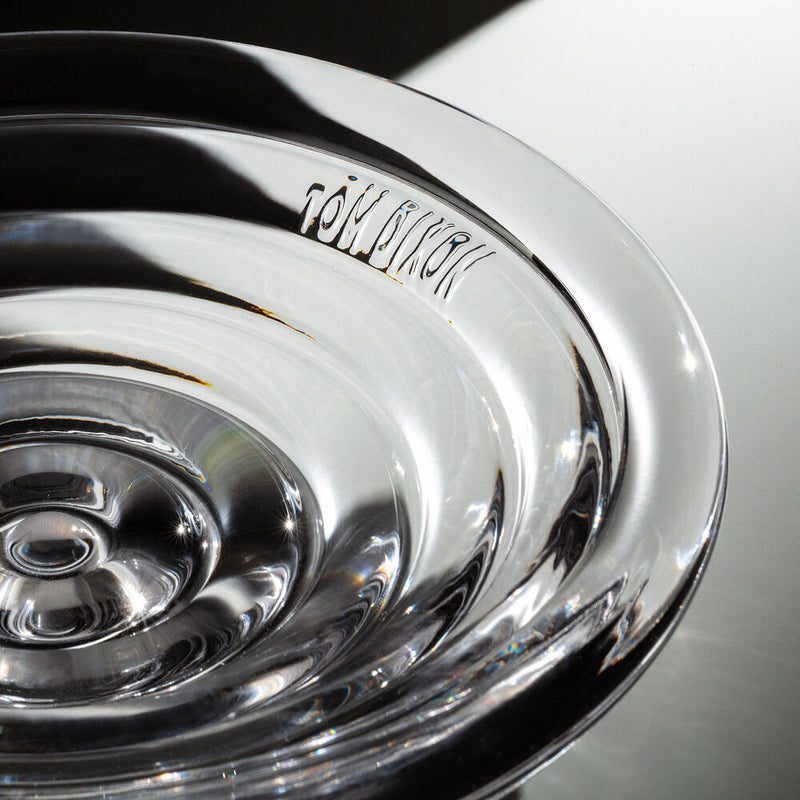 TOM DIXON Press Medium Bowl - Modern Stainless Steel Serving Bowl for Dining & Kitchen Decor | Perfect for Salads, Fruits, and Centerpieces