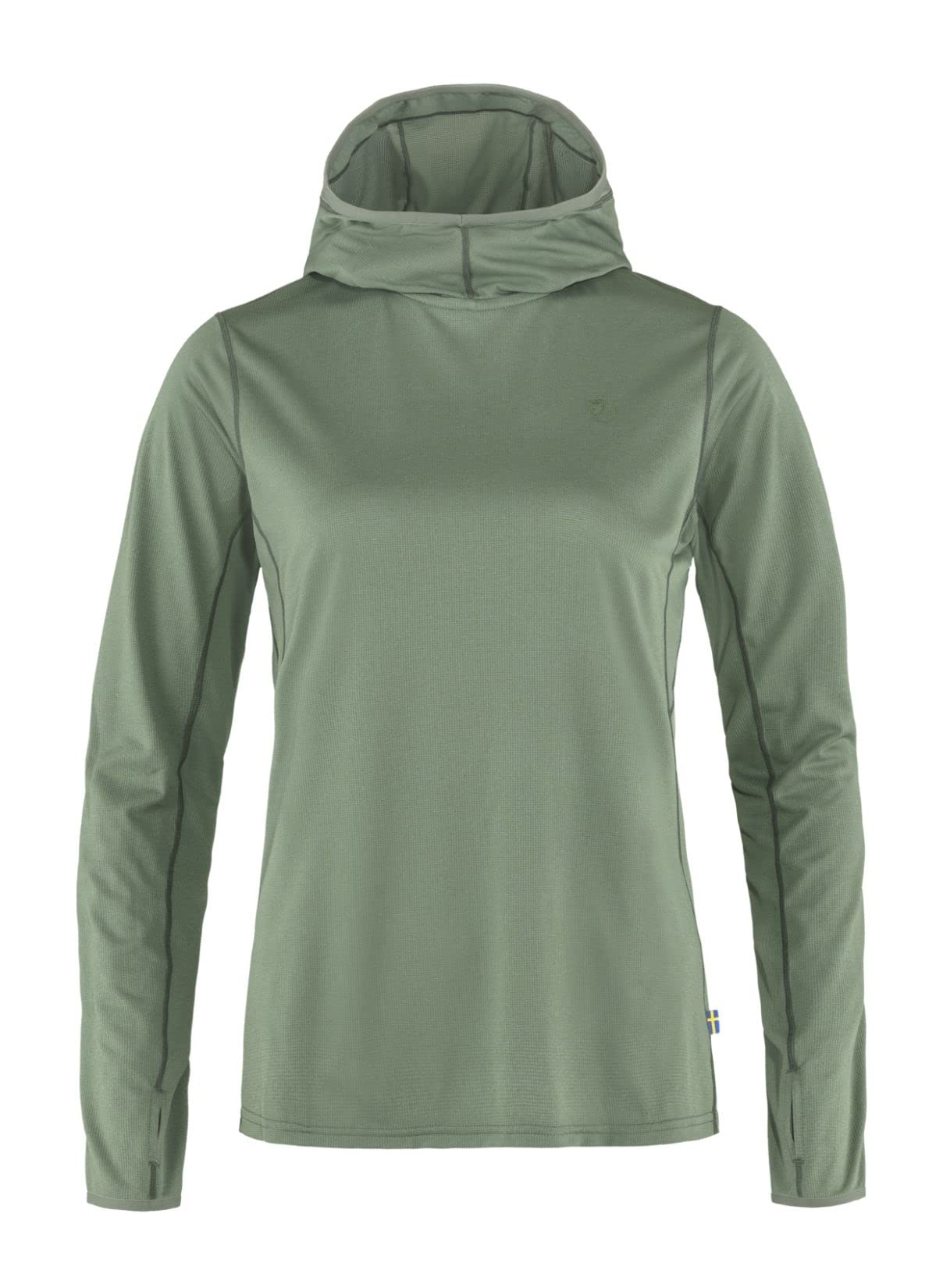 Fjallraven Abisko Sun-Hoodie for Women - UPF 50+ Sun Protection Lightweight Hiking Shirt - Perfect for Outdoor Adventures, Travel & Summer Activities