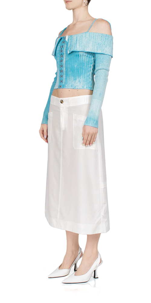 Dino Skirt White - Cute Dinosaur Print Skirt for Women | Perfect for Casual Wear, Cosplay & Themed Parties