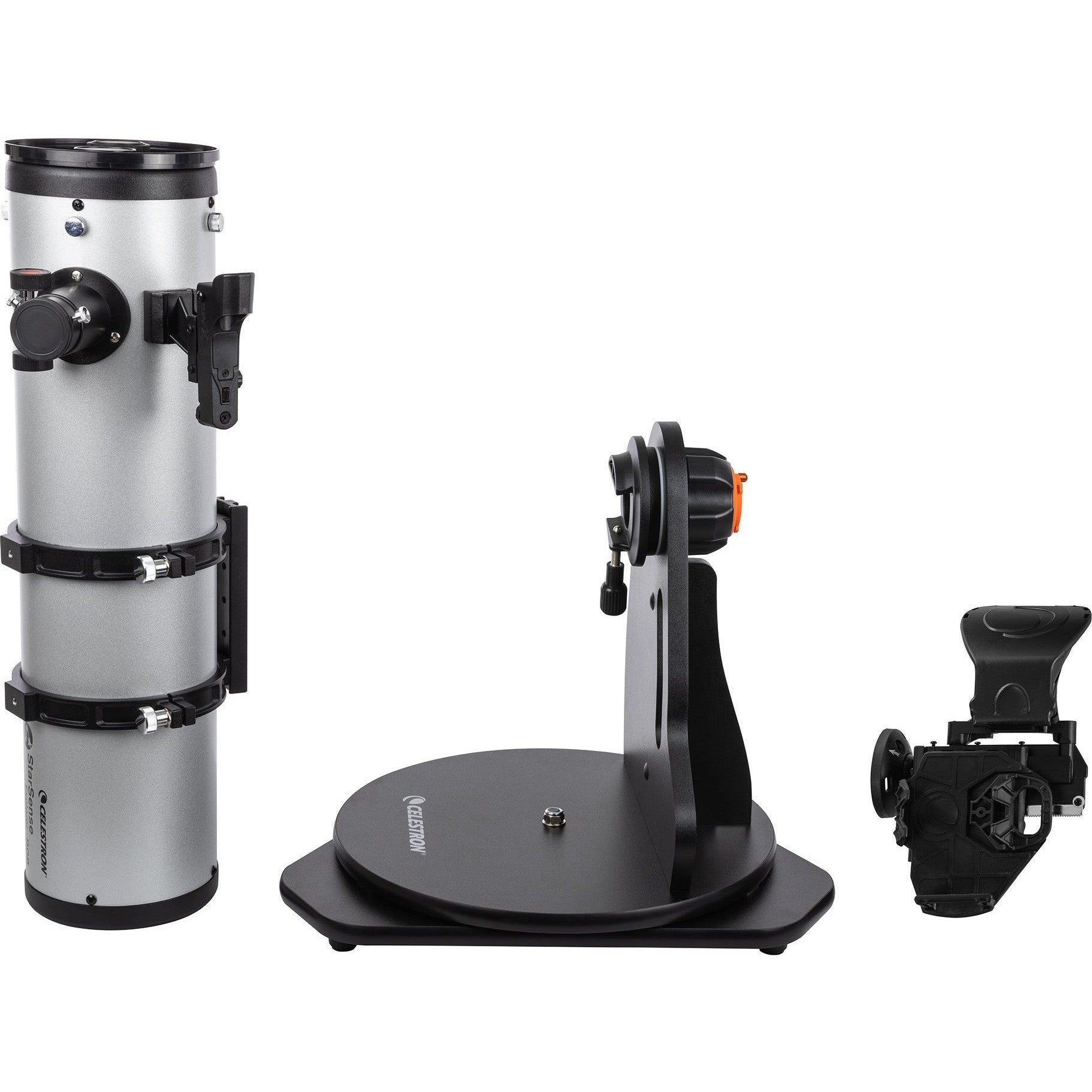 StarSense Explorer 130mm Smartphone-Enabled Tabletop Dobsonian Telescope - Stargazing for Beginners & Backyard Astronomy (Portable & Easy Setup)