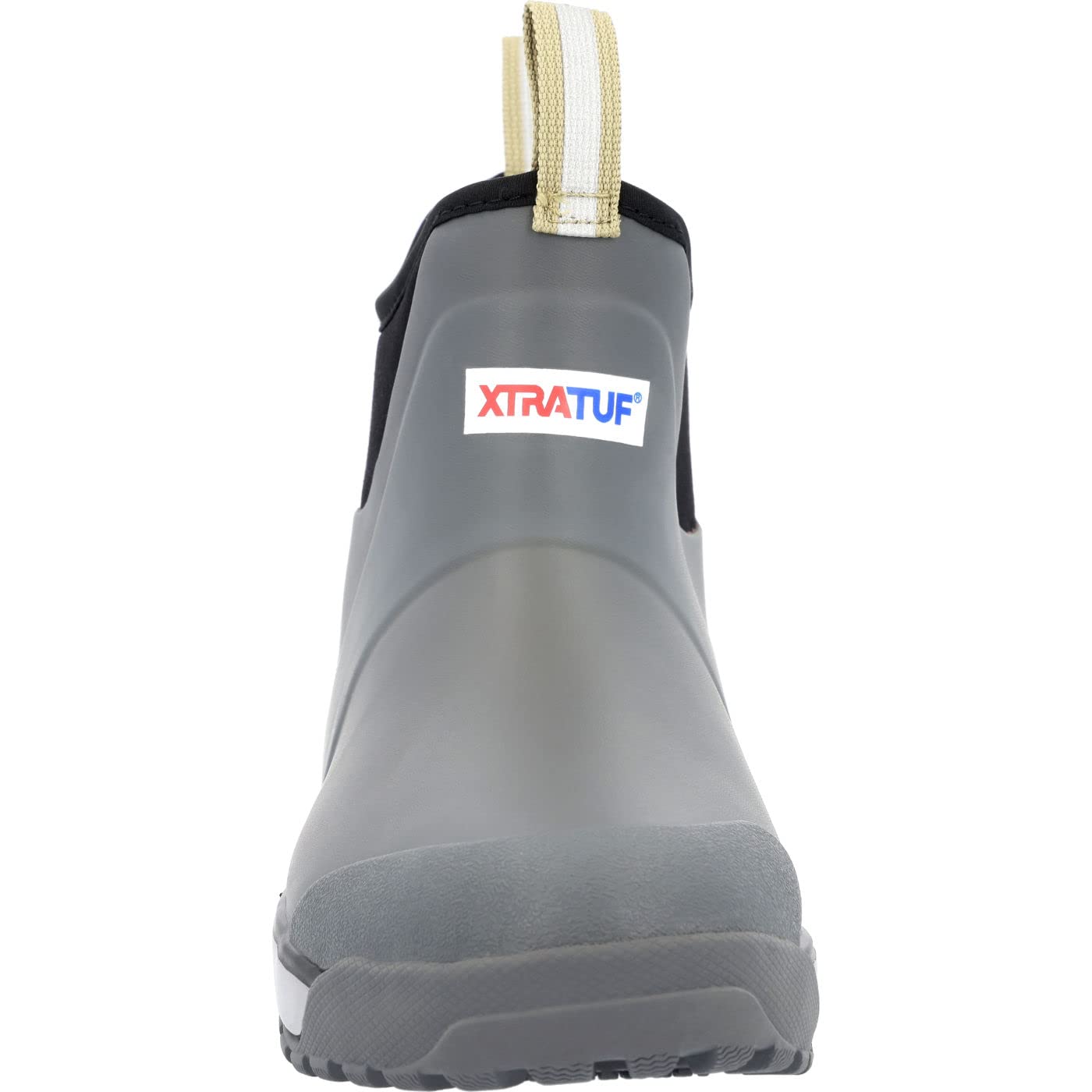 Xtratuf Men's 6 Inch Rubber Ankle Deck Boots - Waterproof Non-Slip Fishing & Work Boots for Outdoor, Boating, and Industrial Use