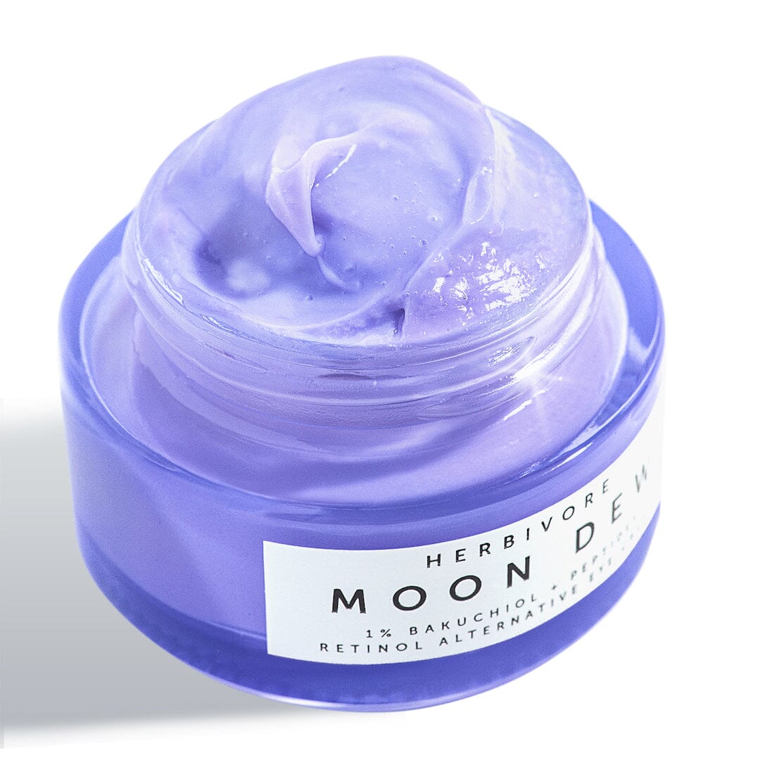 Moon Dew 1% Bakuchiol & Peptides Retinol Alternative Eye Cream - Dark Circle Treatment, Anti-Aging & Wrinkle Reduction for Sensitive Skin | Perfect for Night Routine & Travel Skincare