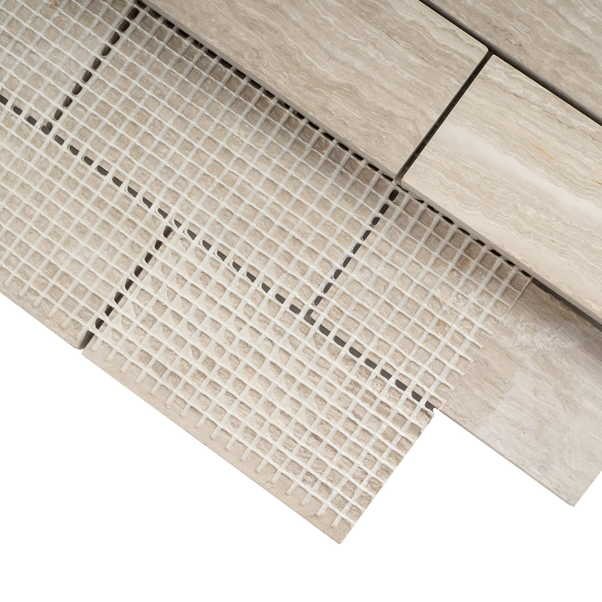 TWOBEG-01 2x4 Wooden Beige Brick Subway Tile Marble Mosaic Sheet - Peel and Stick Backsplash Wall Tile for Kitchen, Bathroom, Shower & Floor - Waterproof, Easy to Install, DIY Home Decor Upgrade