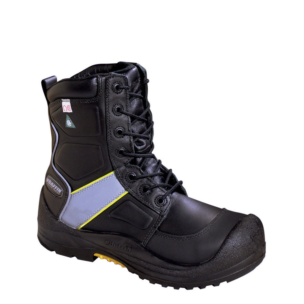 Baffin Premium Worker Hi Vis Men's Size 10 Winter Work Safety Boots with Composite Toe IREB MP04 - Waterproof Insulated Steel Toe Boots for Construction, Warehouse & Outdoor Jobs in Cold Weather
