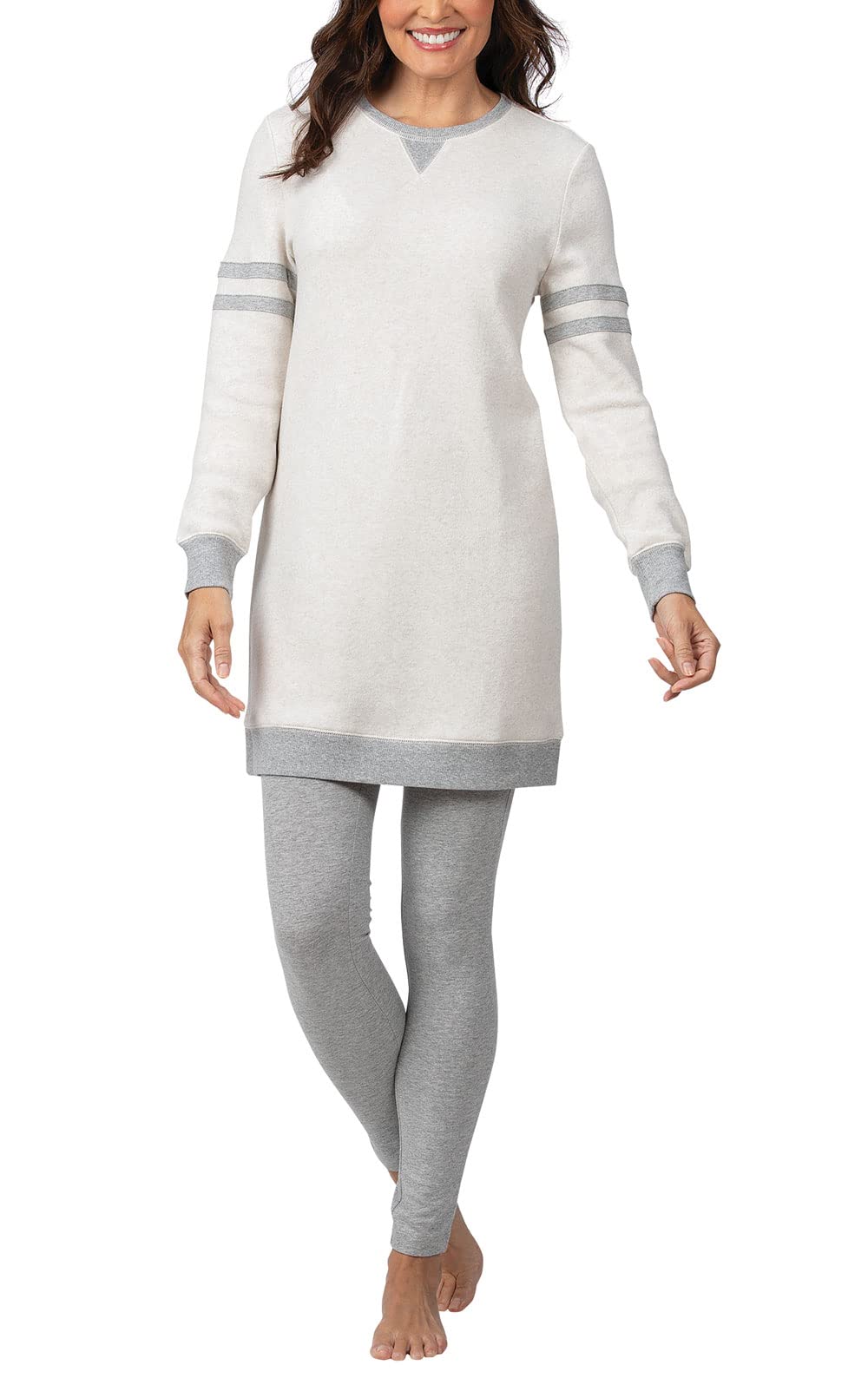 Women's 100% Cotton Pajama Set - Soft Short Sleeve Sleepwear for Women | Cozy Lounge & Sleepwear for Relaxing at Home or Travel