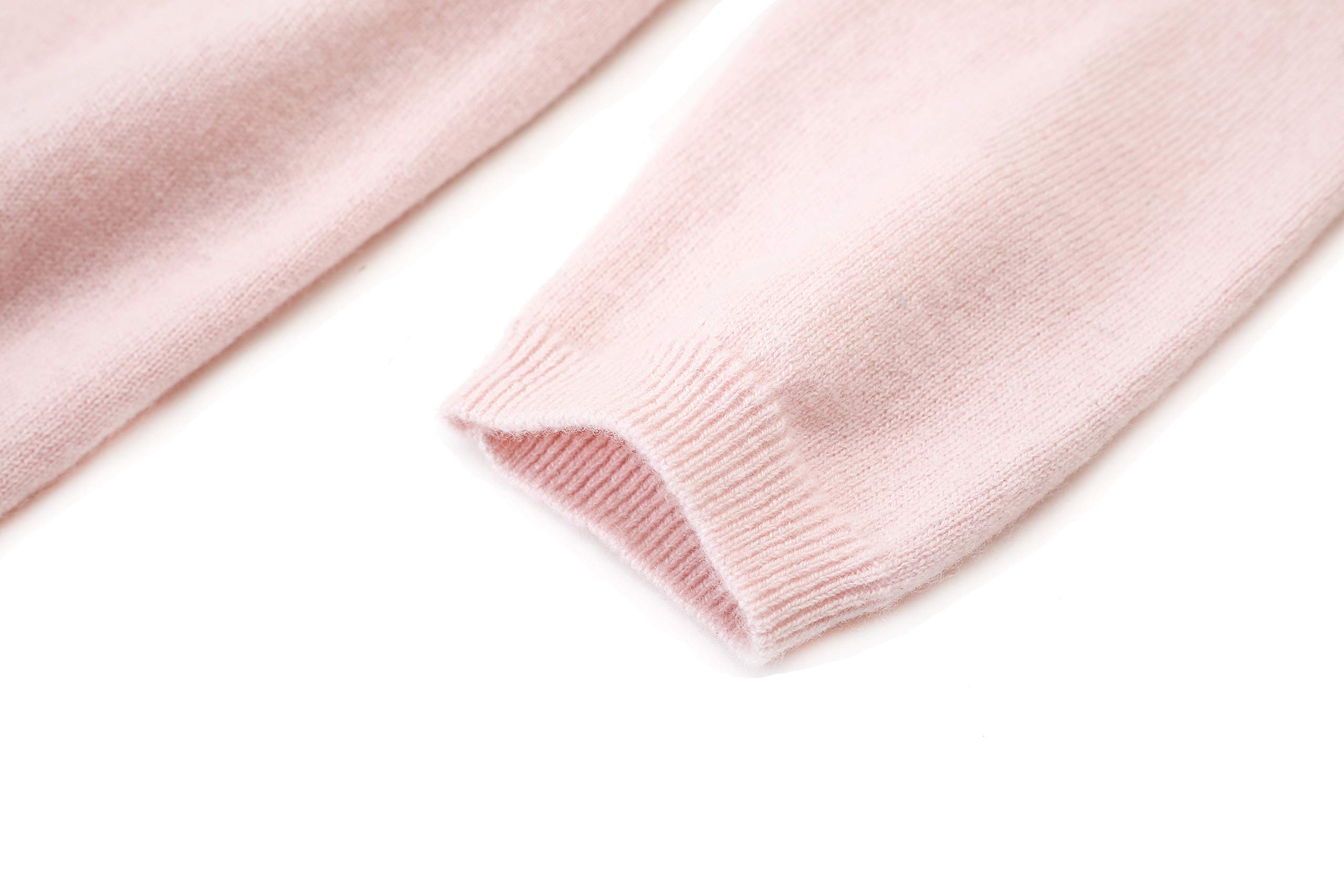 100% Pure Cashmere Women's V-Neck Pullover Sweater - Soft & Comfy Winter Knit Top for Casual Wear & Office Outfits