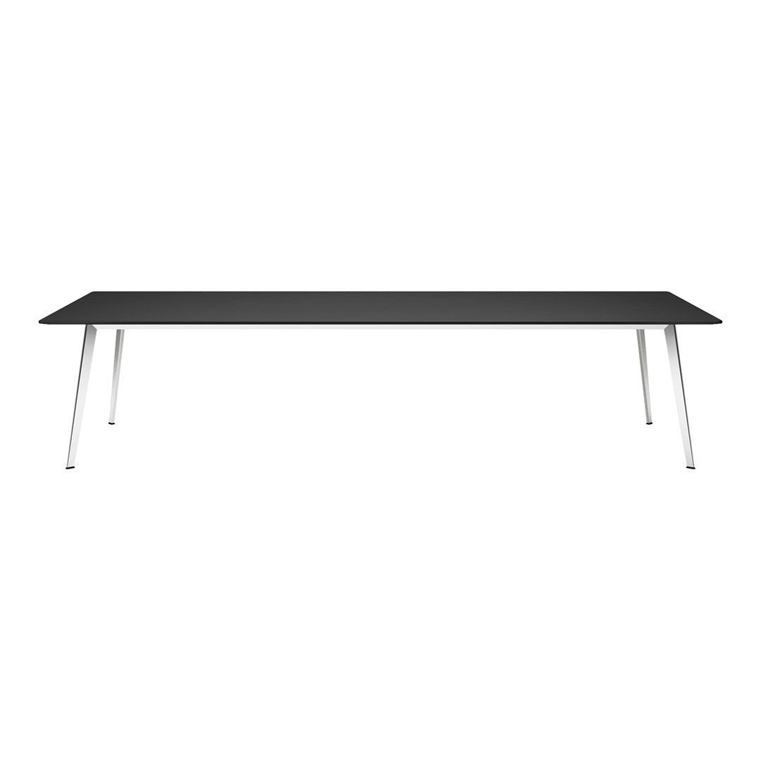 Modern Rectangular JW Dining Table - Solid Wood Kitchen Table for 6-8 People - Perfect for Family Dinners & Entertaining Guests