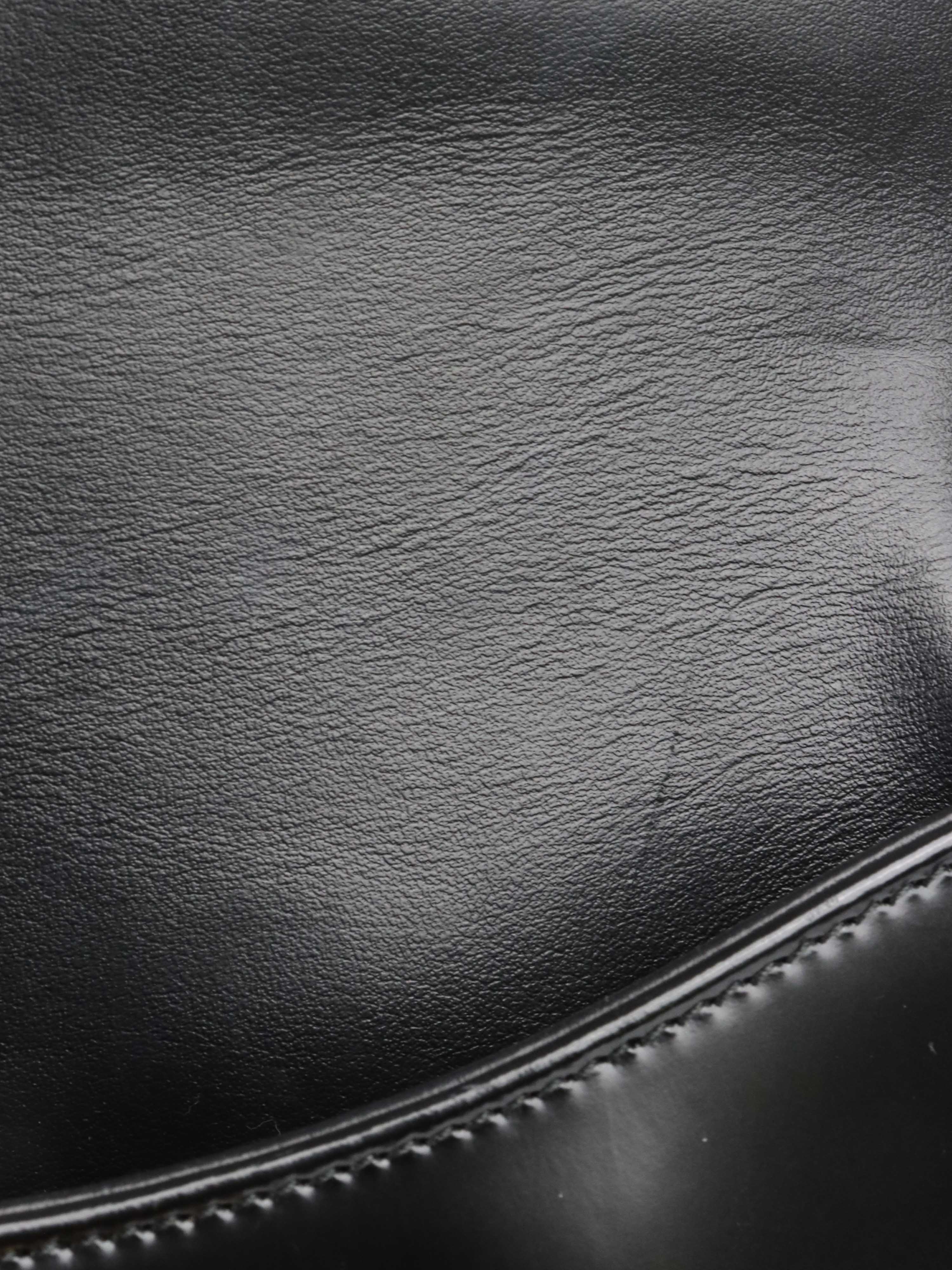 Prada Black Leather Shoulder Bag for Women - Luxury Designer Handbag Purse for Work, Travel & Everyday Use
